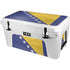 Bosnia and Herzegovina Flag Distressed YETI Tundra 65 Hard Cooler Skin